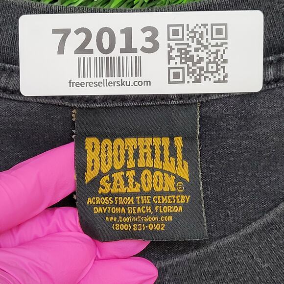 Vintage Y2K Biker Week Shirt Large 21x28 Faded USA - Picture 7 of 15